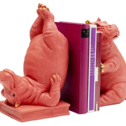 KARE Design Accessoires>Serre-livres Hippo fuchsia (2/set)