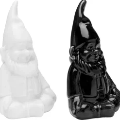 KARE Design Accessoires>Set sel et poivre Gnome noir-blanc (2/Set)