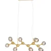 KARE Design Luminaires>Suspension Atomic Balls laiton 190cm