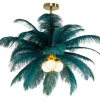 KARE Design Luminaires>Suspension Feather Palm vert Ø87cm