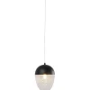 KARE Design Luminaires>Suspension Frozen noir mat Ø20cm
