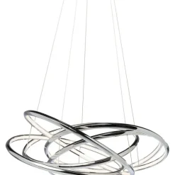 KARE Design Luminaires>Suspension Saturn LED chromé GM
