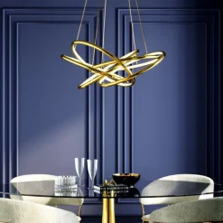 KARE Design Luminaires>Suspension Saturn LED doré GM