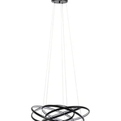 KARE Design Luminaires>Suspension Saturn noir Ø72cm