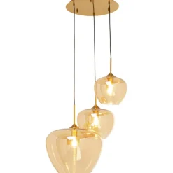 KARE Design Luminaires>Suspension Sphere ambre Ø45cm