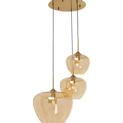 KARE Design Luminaires>Suspension Sphere ambre Ø45cm