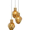 KARE Design Luminaires>Suspension Supernova Amber Tre Ø45cm
