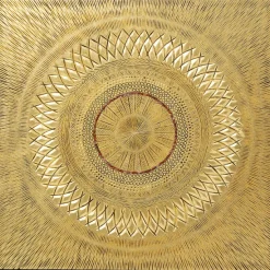 KARE Design Accessoires>Tableau décoratif Art Geometric Circle doré 120x12
