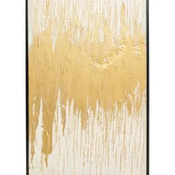 KARE Design Accessoires>Tableau encadré Abstract blanc 80x120cm