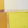 KARE Design Accessoires>Tableau encadré Abstract Shapes jaune 113x113cm