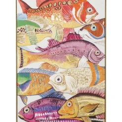 KARE Design Accessoires>Tableau encadré Fish Meeting One 75x100cm