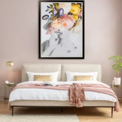 KARE Design Accessoires>Tableau encadré Flower Lady Pastel 117x154cm