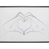 KARE Design Accessoires>Tableau encadré Heart Hands 103x73cm