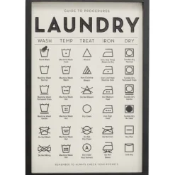 KARE Design Accessoires>Tableau encadré Laundry 61x41cm