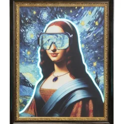 KARE Design Accessoires>Tableau encadré LED Art Lady 80x100cm