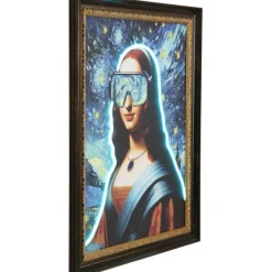 KARE Design Accessoires>Tableau encadré LED Art Lady 80x100cm