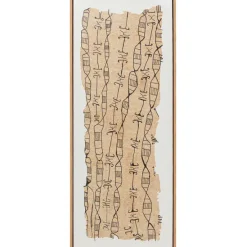 KARE Design Accessoires>Tableau encadré Native Spirals 50x150cm