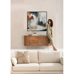 KARE Design Accessoires>Tableau encadré Visione Front 100x100cm