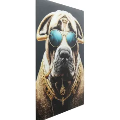 KARE Design Accessoires>Tableau en verre Fashion Dog 60x80cm