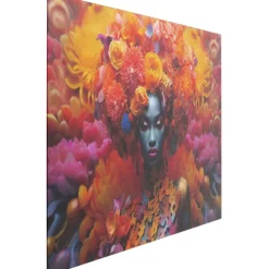 KARE Design Accessoires>Tableau en verre Flowers Dream Women 80x120cm