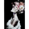 KARE Design Accessoires>Tableau en verre Flowery Beauty 80x120cm