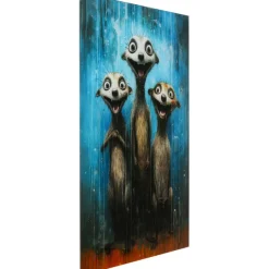 KARE Design Accessoires>Tableau en verre Singing Meerkats 60x80cm