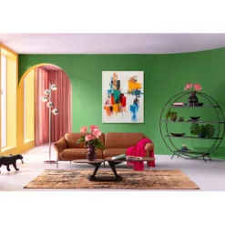 KARE Design Accessoires>Tableau sur toile Be Happy 150x120cm
