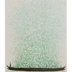 KARE Design Accessoires>Tableau sur toile Flower Boat beige vert 80x100cm
