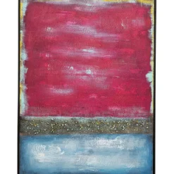 KARE Design Accessoires>Tableau sur toile Vista rouge 90x120cm