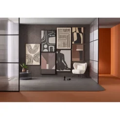 KARE Design Accessoires>Tableau sur toîle Artistic Blacky 70x110cm