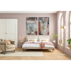 KARE Design Accessoires>Tableau sur toîle Art Splash orange 90x120cm