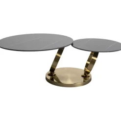 KARE Design Meubles>Table basse Beverly Gold 132x80cm