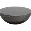 KARE Design Meubles>Table basse Lounge noir Graphite Ø83cm