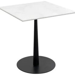 KARE Design Meubles>Table bistrot Capri blanc 70x70cm