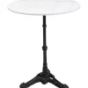 KARE Design Meubles>Table bistrot Kaffeehaus blanc Ø60