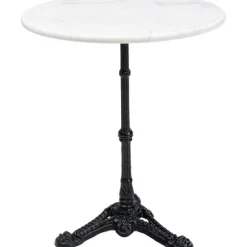 KARE Design Meubles>Table bistrot Kaffeehaus blanc Ø60