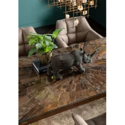 KARE Design Meubles>Table Conley acier brut 180x90