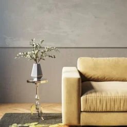 KARE Design Meubles>Table d´appoint Barocco Alu Ø27cm