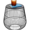 KARE Design Meubles>Table d appoint Beam noir Ø40cm