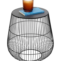 KARE Design Meubles>Table d appoint Beam noir Ø40cm