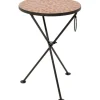 KARE Design Meubles>Table d appoint Clack Mosaic rouge Ø35cm