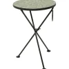 KARE Design Meubles>Table d appoint Clack Mosaic vert bleu Ø35cm