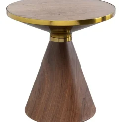 KARE Design Meubles>Table d appoint Cono Noyer Ø50cm