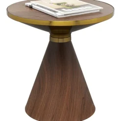 KARE Design Meubles>Table d appoint Cono Noyer Ø50cm