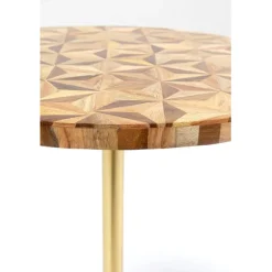 KARE Design Meubles>Table d appoint Domero Geo laiton Ø40cm
