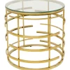 KARE Design Meubles>Table d appoint Jupiter doré Ø55cm