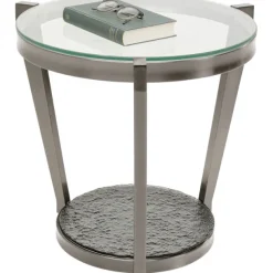 KARE Design Meubles>Table d appoint Monocolo graphite Ø50cm