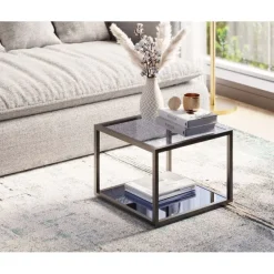 KARE Design Meubles>Table d appoint Quadro noir 50x50cm