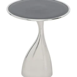 KARE Design Meubles>Table d appoint Spacey argenté Ø36cm