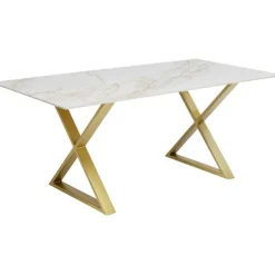 KARE Design Meubles>Table Eternity Cross Laiton 180x90cm